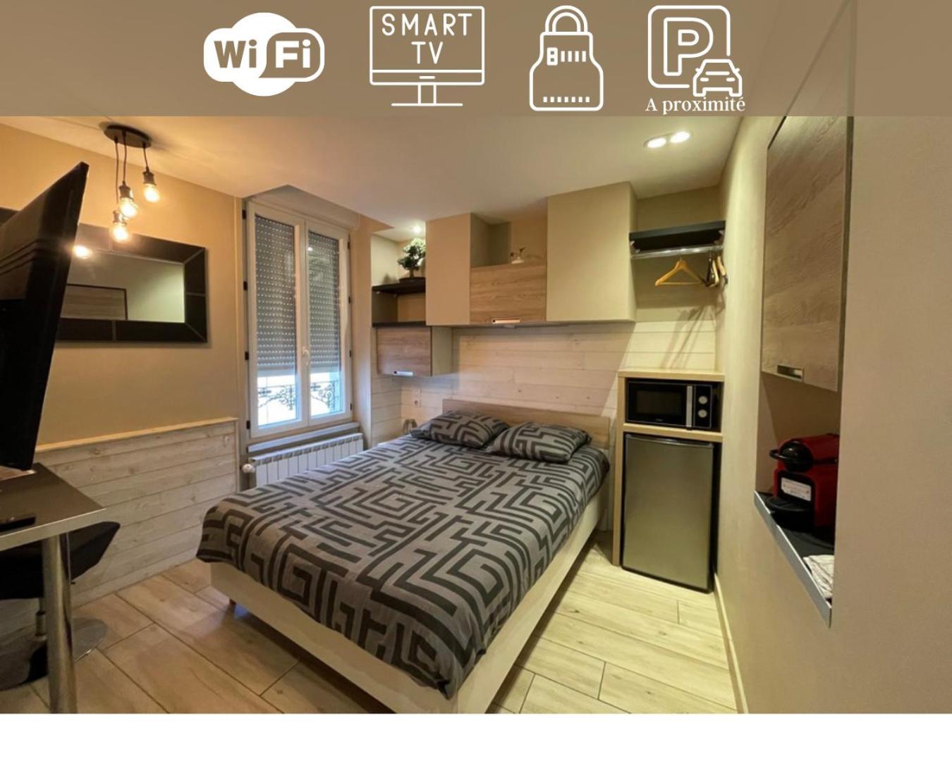 RDC 1 - Chambre meublée au cœur du centre ville de Montluçon - WIFI et NETFLIX Extérieur photo